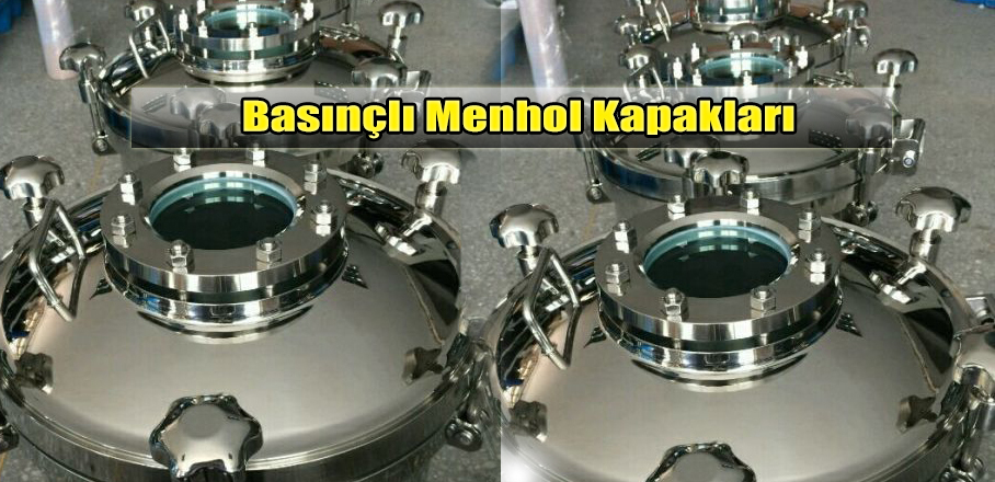 Paslanmaz Basınçlı Menhol Kapakları